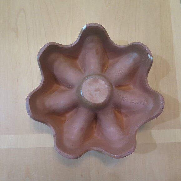 Vintage Frankoma Casserole/Bean Pot Warming Stand Base WA1 Desert Gold - Picture 6 of 7